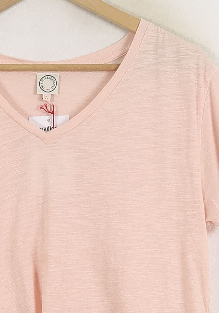 Tee-shirt Rose - Taille L/40 de la marque Ines de la Fressange Paris | PARAD78100 - Vendu par Paradigme - Image 3