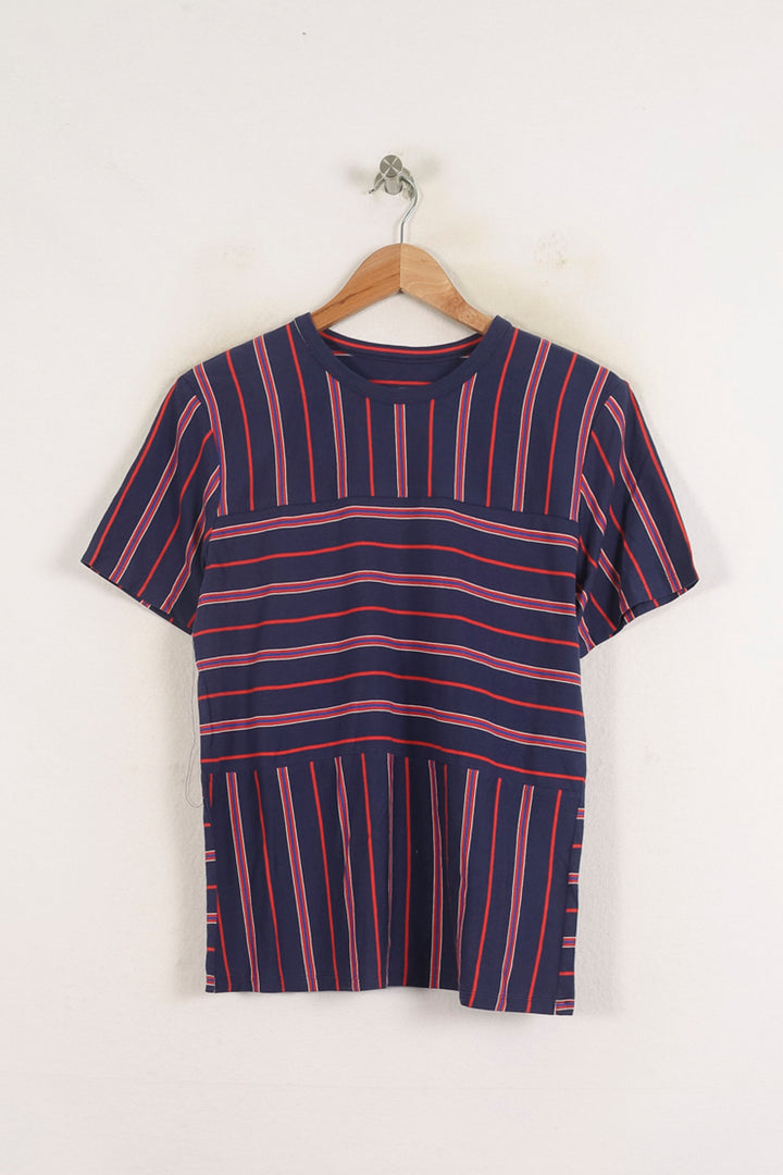 Tee-shirt Bleu et Rouge - Taille S/36 de la marque Ines de la Fressange Paris | PARAD78101 - Vendu par Paradigme - Image 2