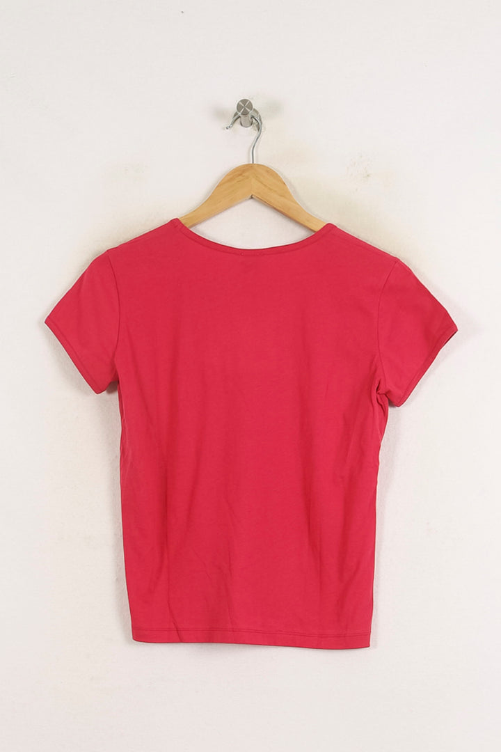 Tee-shirt Rose - Taille S/36 de la marque Ines de la Fressange Paris | PARAD78103 - Vendu par Paradigme - Image 4
