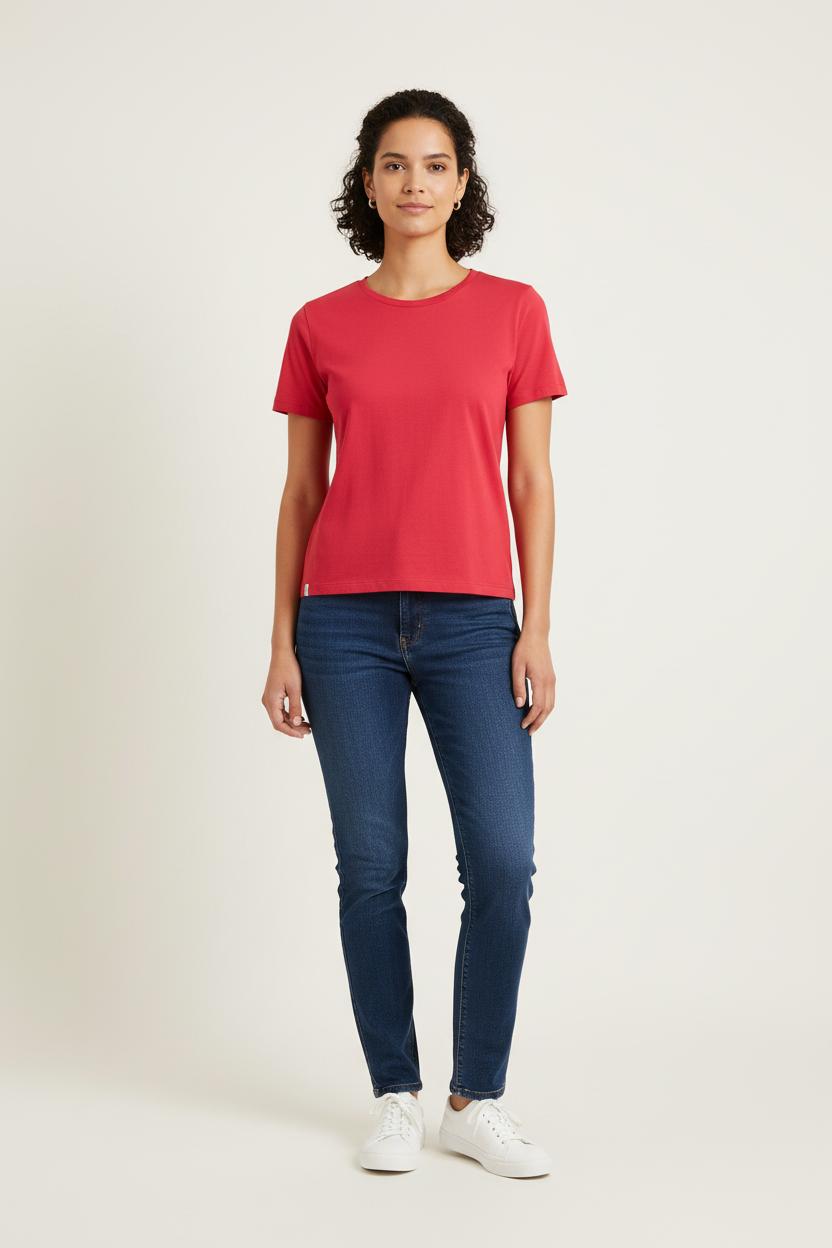 Tee-shirt Rose - Taille S/36 de la marque Ines de la Fressange Paris | PARAD78103 - Vendu par Paradigme - Image 1