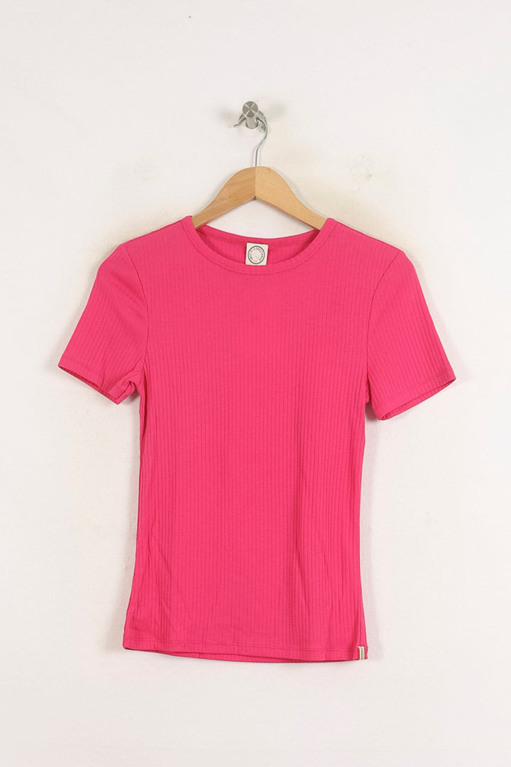 Tee-shirt Rose - Taille S/36 de la marque Ines de la Fressange Paris | PARAD78105 - Vendu par Paradigme - Image 2