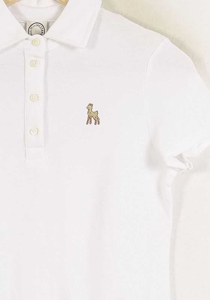 Polo Blanc - Taille XS/34 de la marque Ines de la Fressange Paris | PARAD78107 - Vendu par Paradigme - Image 3