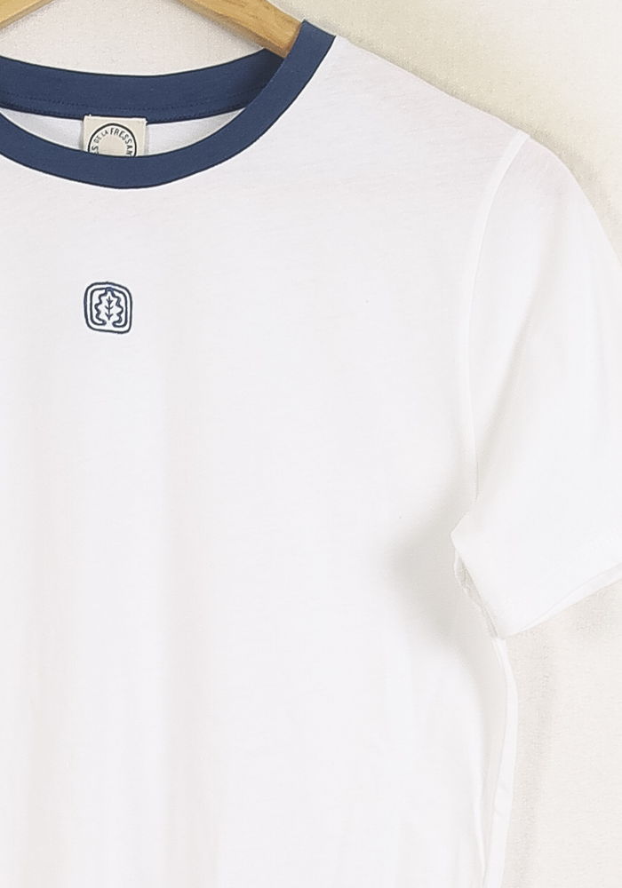 Tee-shirt Blanc et Bleu - Taille S/36 de la marque Ines de la Fressange Paris | PARAD78120 - Vendu par Paradigme - Image 3