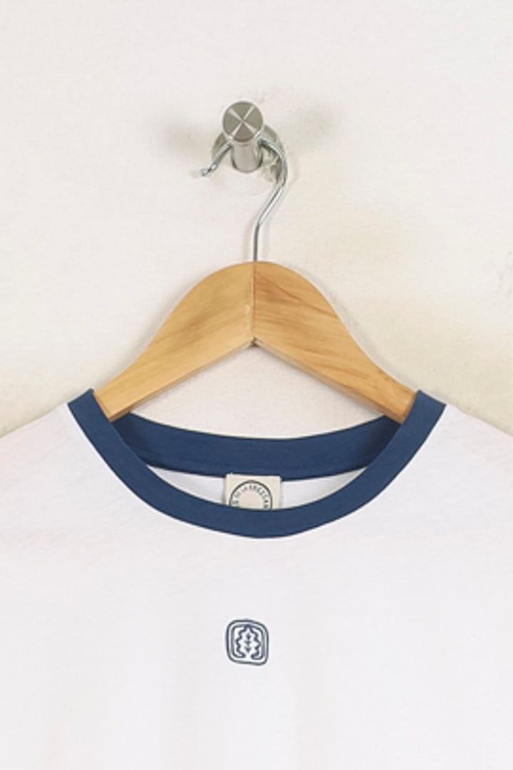 Tee-shirt Blanc et Bleu - Taille S/36 de la marque Ines de la Fressange Paris | PARAD78120 - Vendu par Paradigme - Image 2