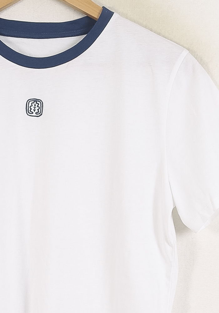 Tee-shirt Blanc et Bleu - Taille S/36 de la marque Ines de la Fressange Paris | PARAD78122 - Vendu par Paradigme - Image 3