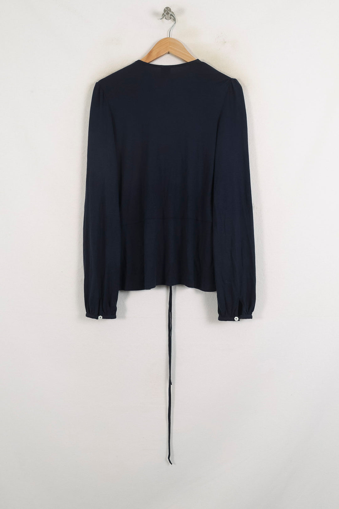 Blouse Bleue - Taille S/36 de la marque Ines de la Fressange Paris | PARAD78124 - Vendu par Paradigme - Image 4