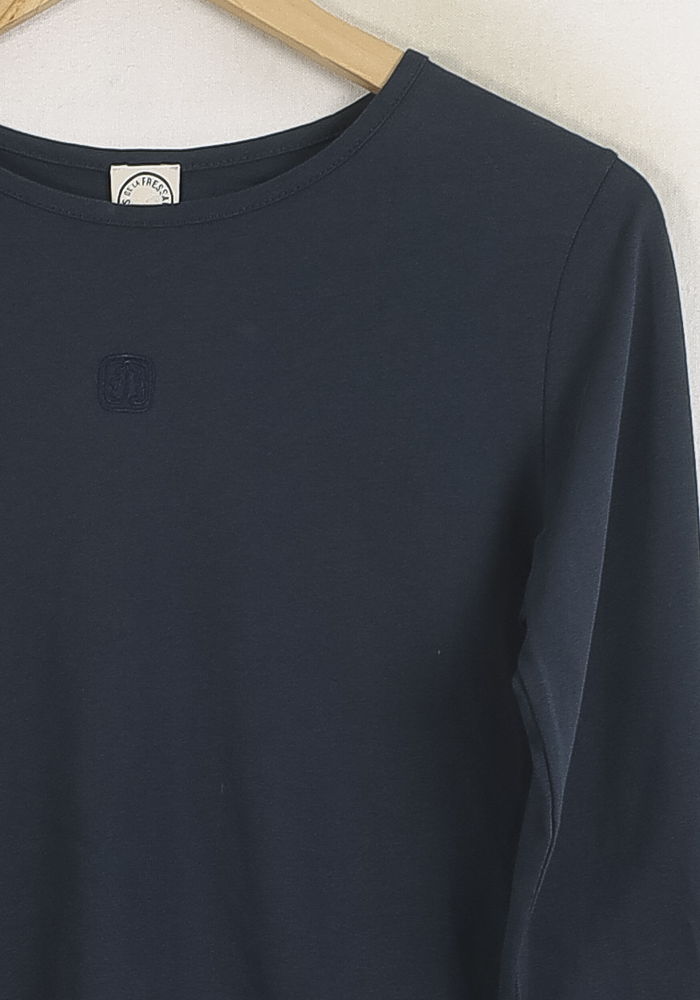 Tee-shirt Manches Longues Bleu - Taille S/36 de la marque Ines de la Fressange Paris | PARAD78126 - Vendu par Paradigme - Image 3