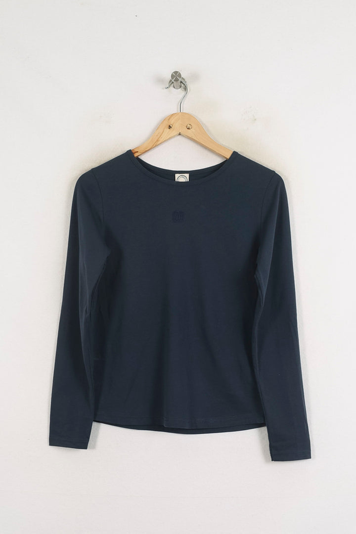 Tee-shirt Manches Longues Bleu - Taille S/36 de la marque Ines de la Fressange Paris | PARAD78126 - Vendu par Paradigme - Image 2