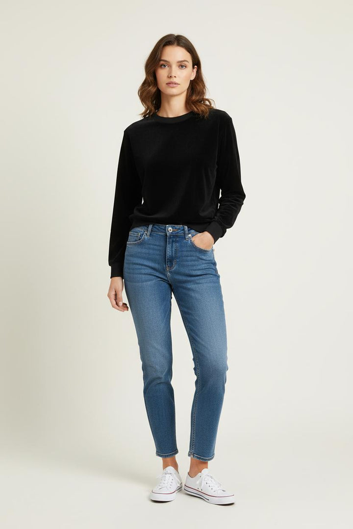 Sweat Noir - Taille S/36 de la marque Ines de la Fressange Paris | PARAD78129 - Vendu par Paradigme - Image 1