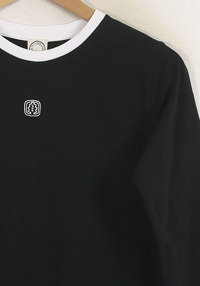 Robe T-shirt Noire et Blanche - Taille S/36 de la marque Ines de la Fressange Paris | PARAD78130 - Vendu par Paradigme - Image 3