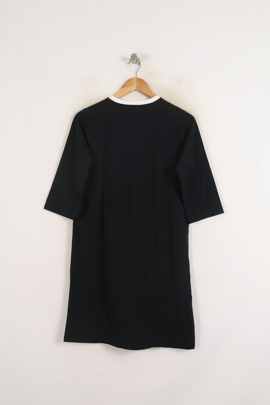 Robe T-shirt Noire et Blanche - Taille S/36 de la marque Ines de la Fressange Paris | PARAD78131 - Vendu par Paradigme - Image 4