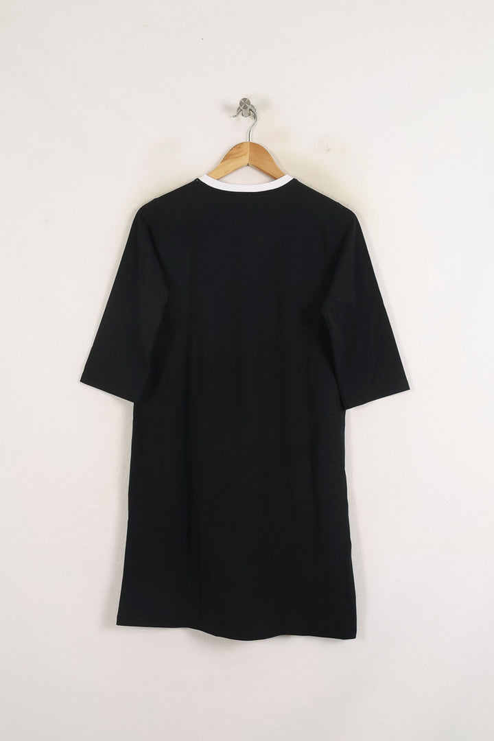 Robe T-shirt Noire et Blanche - Taille S/36 de la marque Ines de la Fressange Paris | PARAD78131 - Vendu par Paradigme - Image 4