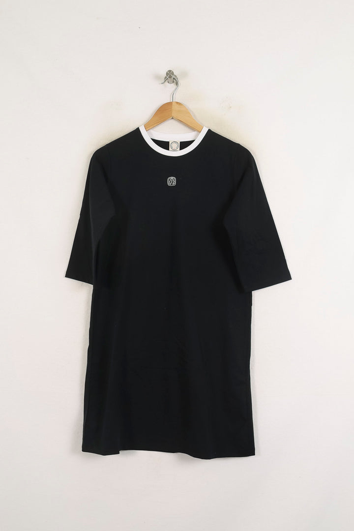 Robe T-shirt Noire et Blanche - Taille S/36 de la marque Ines de la Fressange Paris | PARAD78131 - Vendu par Paradigme - Image 2