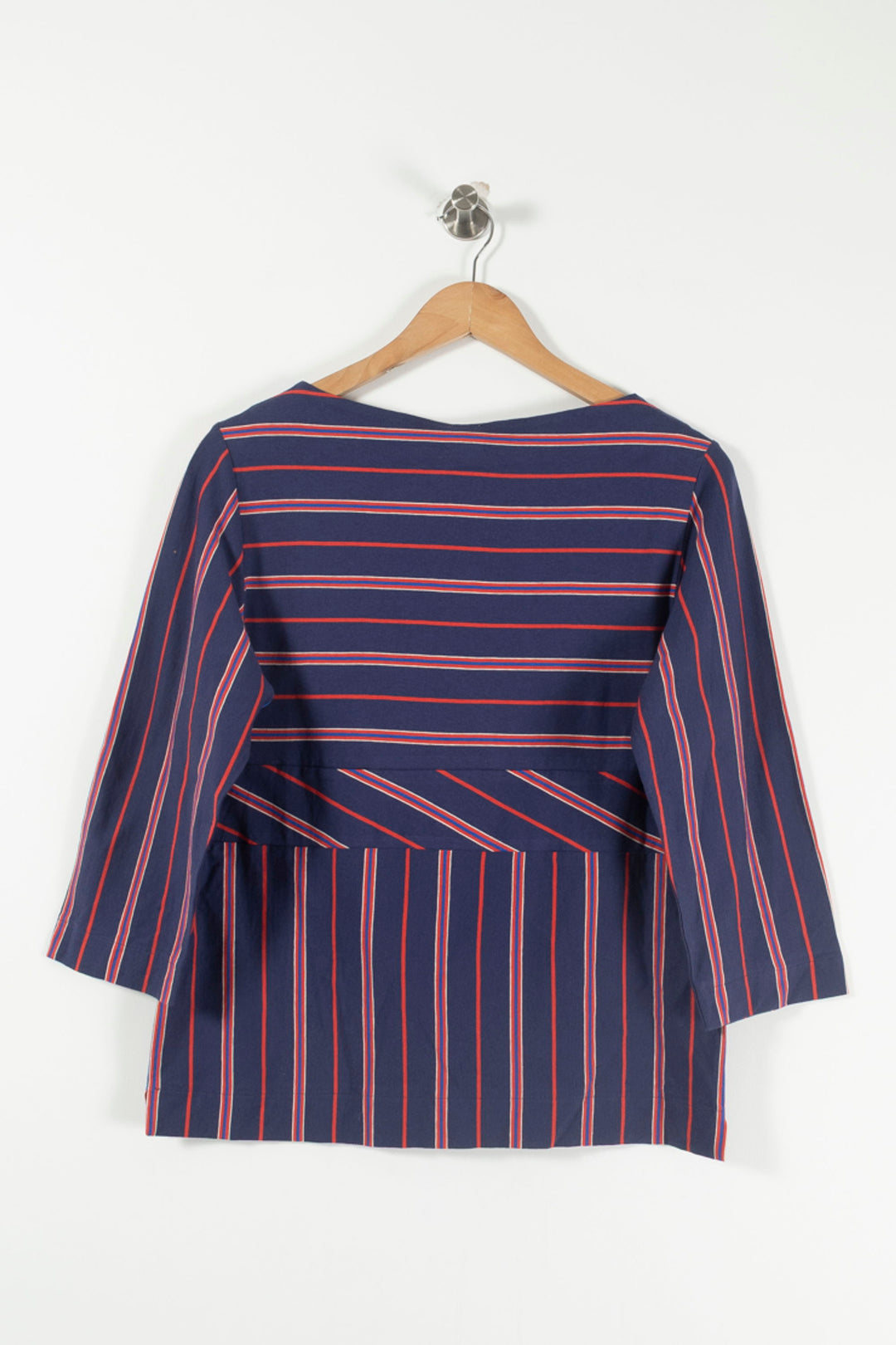 Blouse Bleu et Rouge - Taille S/36 de la marque Ines de la Fressange Paris | PARAD78132 - Vendu par Paradigme - Image 4