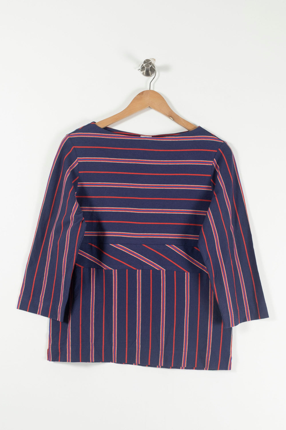 Blouse Bleu et Rouge - Taille S/36 de la marque Ines de la Fressange Paris | PARAD78132 - Vendu par Paradigme - Image 2