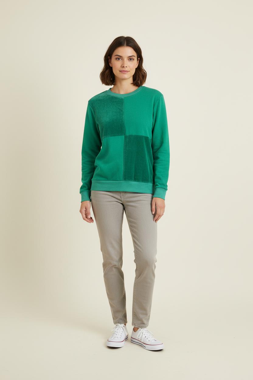 Sweat Vert - Taille S/36 de la marque Ines de la Fressange Paris | PARAD78135 - Vendu par Paradigme - Image 1