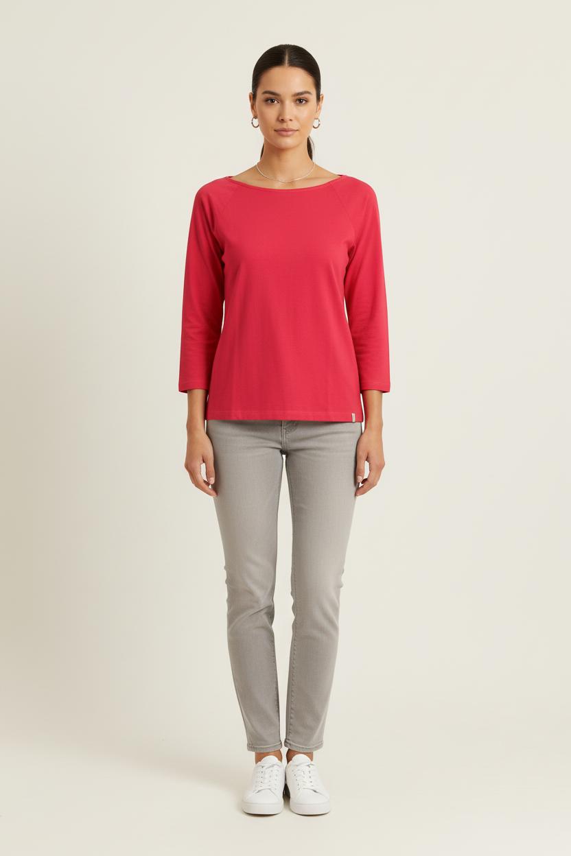 Tee-shirt Rose - Taille M/38 de la marque Ines de la Fressange Paris | PARAD78137 - Vendu par Paradigme - Image 1