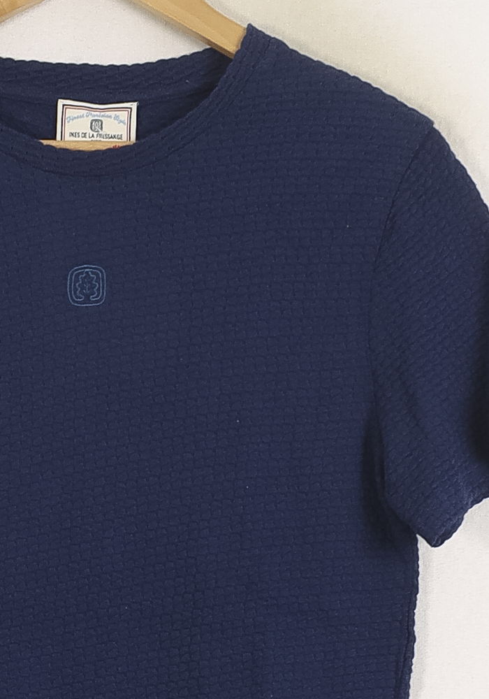 Tee-shirt Bleu - Taille S/36 de la marque Ines de la Fressange Paris | PARAD78139 - Vendu par Paradigme - Image 3