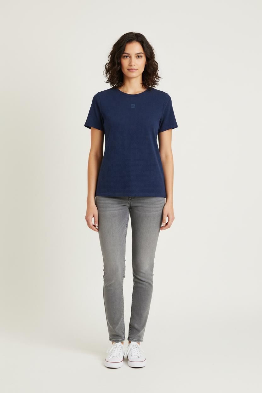 Tee-shirt Bleu - Taille S/36 de la marque Ines de la Fressange Paris | PARAD78139 - Vendu par Paradigme - Image 1