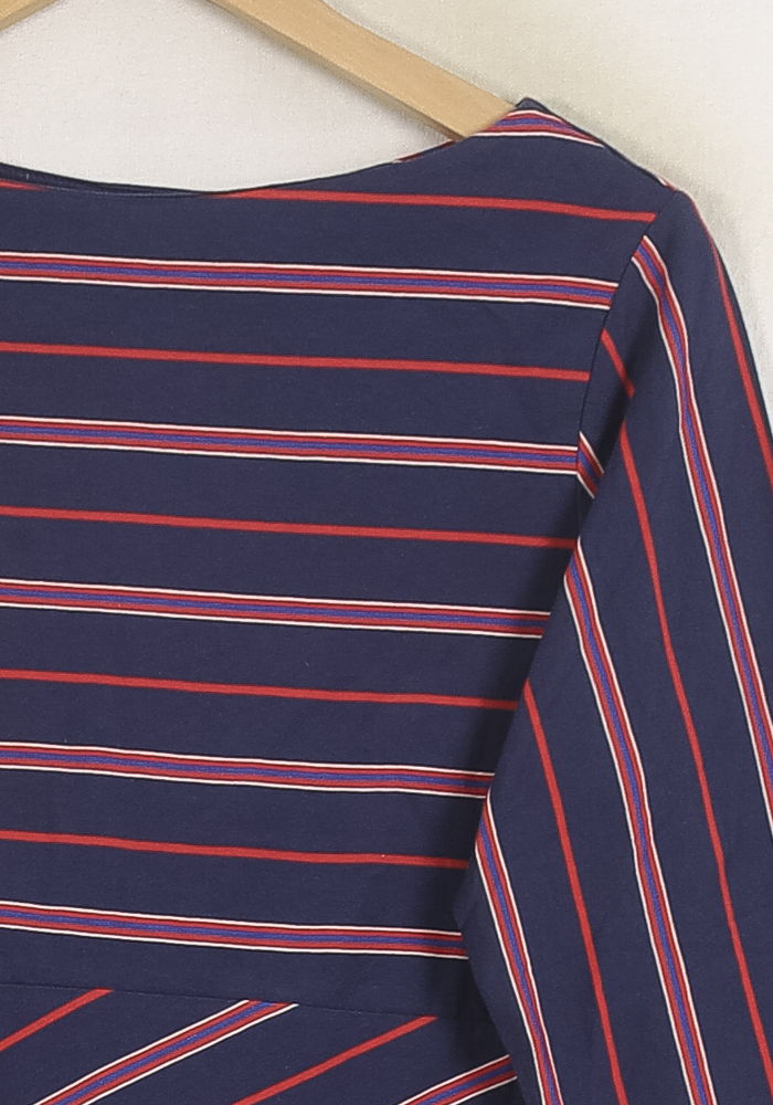 Blouse Bleue et Rouge - Taille S/36 de la marque Ines de la Fressange Paris | PARAD78140 - Vendu par Paradigme - Image 3