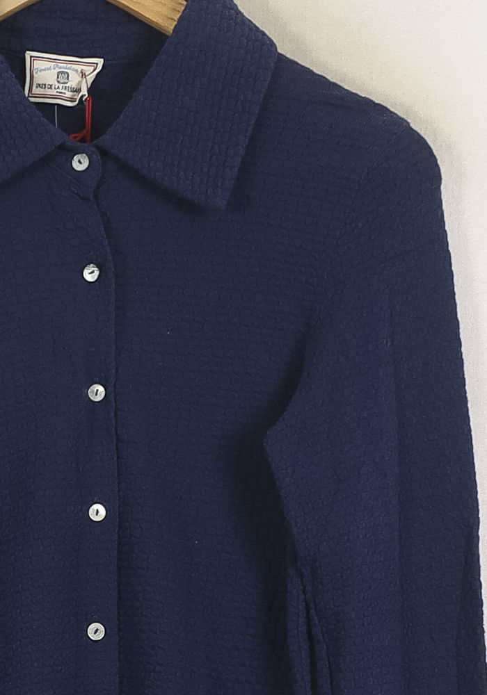 Chemise Bleu - Taille S/36 de la marque Ines de la Fressange Paris | PARAD78143 - Vendu par Paradigme - Image 3
