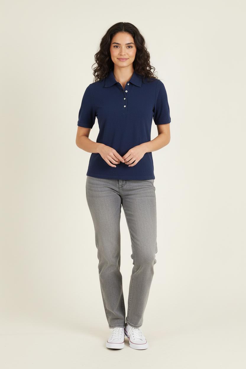 Polo Bleu - Taille S/36 de la marque Ines de la Fressange Paris | PARAD78146 - Vendu par Paradigme - Image 1
