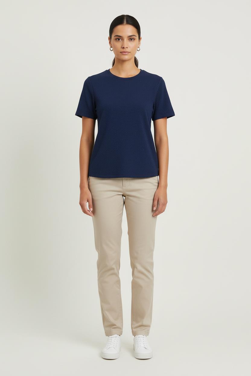 Tee-shirt Bleu - Taille S/36 de la marque Ines de la Fressange Paris | PARAD78147 - Vendu par Paradigme - Image 1