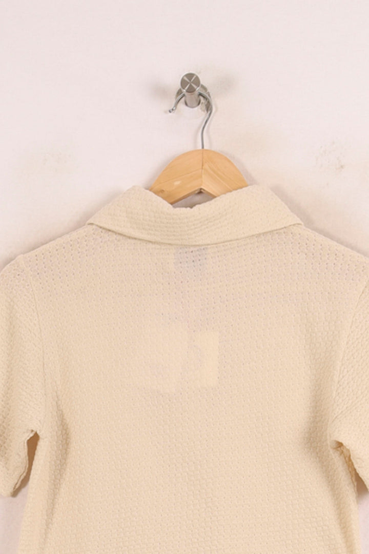 Polo Beige - Taille S/36 de la marque Ines de la Fressange Paris | PARAD78155 - Vendu par Paradigme - Image 4