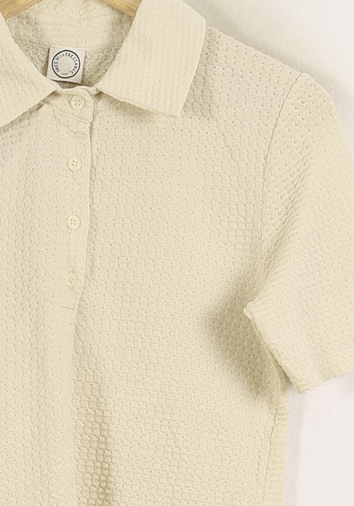 Polo Beige - Taille S/36 de la marque Ines de la Fressange Paris | PARAD78156 - Vendu par Paradigme - Image 3