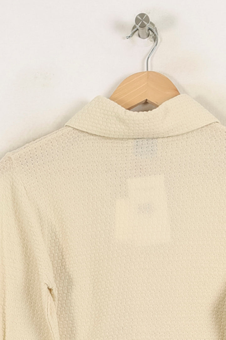 Chemise Beige - Taille S/36 de la marque Ines de la Fressange Paris | PARAD78157 - Vendu par Paradigme - Image 4