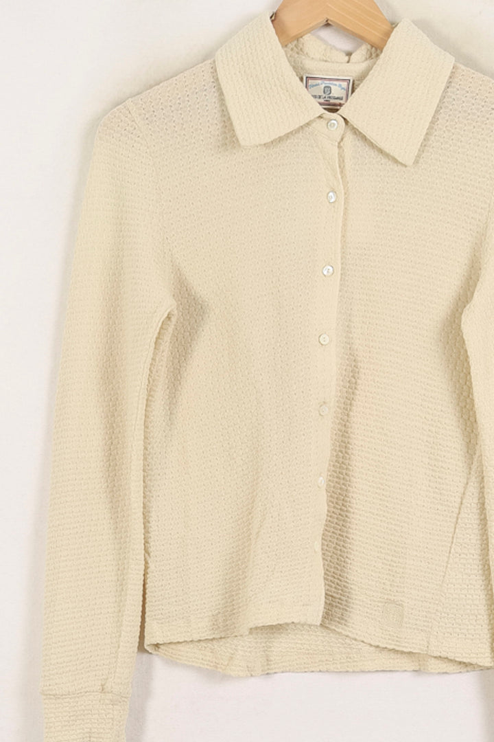 Chemise Beige - Taille S/36 de la marque Ines de la Fressange Paris | PARAD78157 - Vendu par Paradigme - Image 2