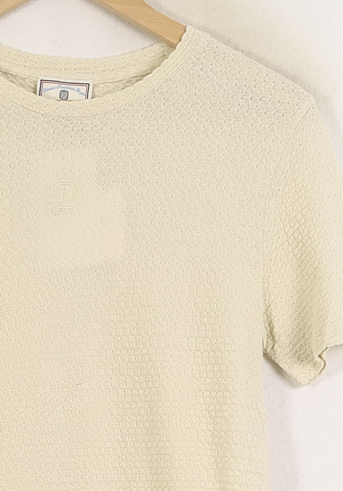 Tee-shirt Beige - Taille S/36 de la marque Ines de la Fressange Paris | PARAD78158 - Vendu par Paradigme - Image 3