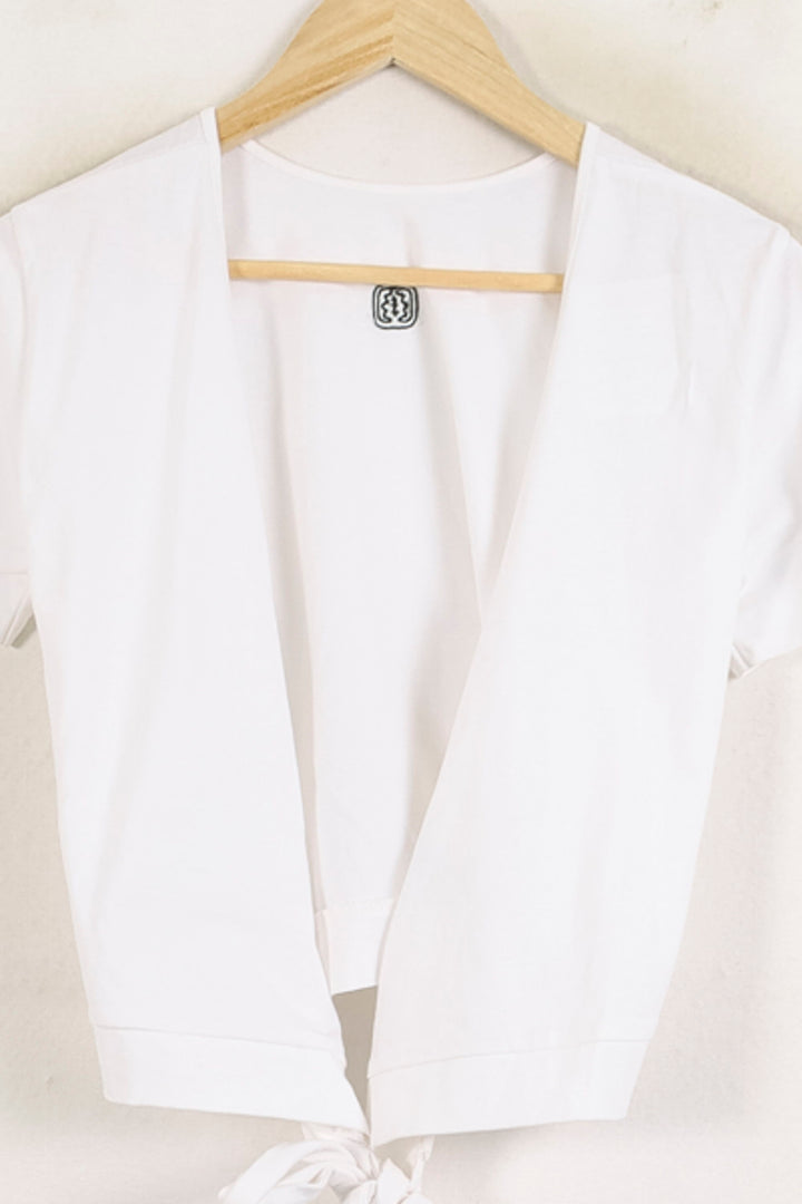 T-shirt Blanc - Taille S/36 de la marque Ines de la Fressange Paris | PARAD78159 - Vendu par Paradigme - Image 4