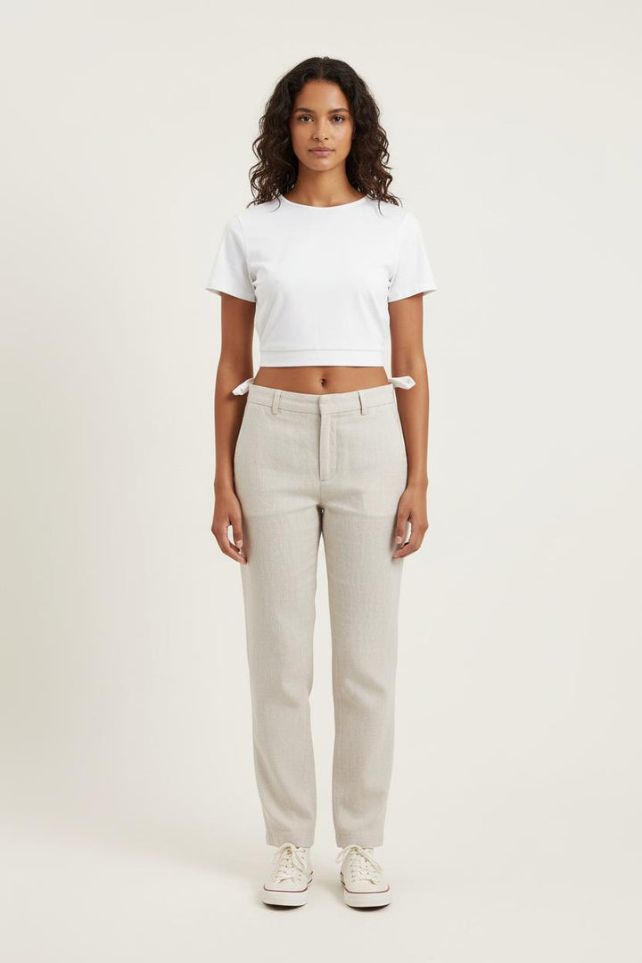 T-shirt Blanc - Taille S/36 de la marque Ines de la Fressange Paris | PARAD78159 - Vendu par Paradigme - Image 1