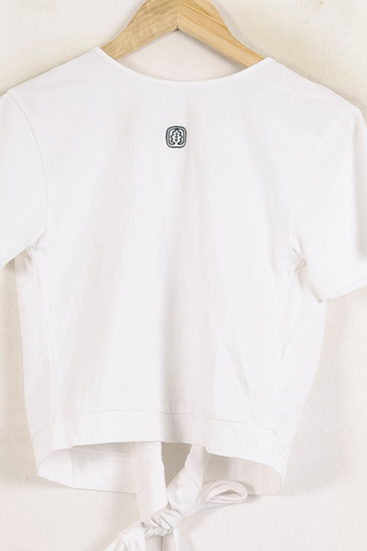 T-shirt Blanc - Taille S/36 de la marque Ines de la Fressange Paris | PARAD78159 - Vendu par Paradigme - Image 2