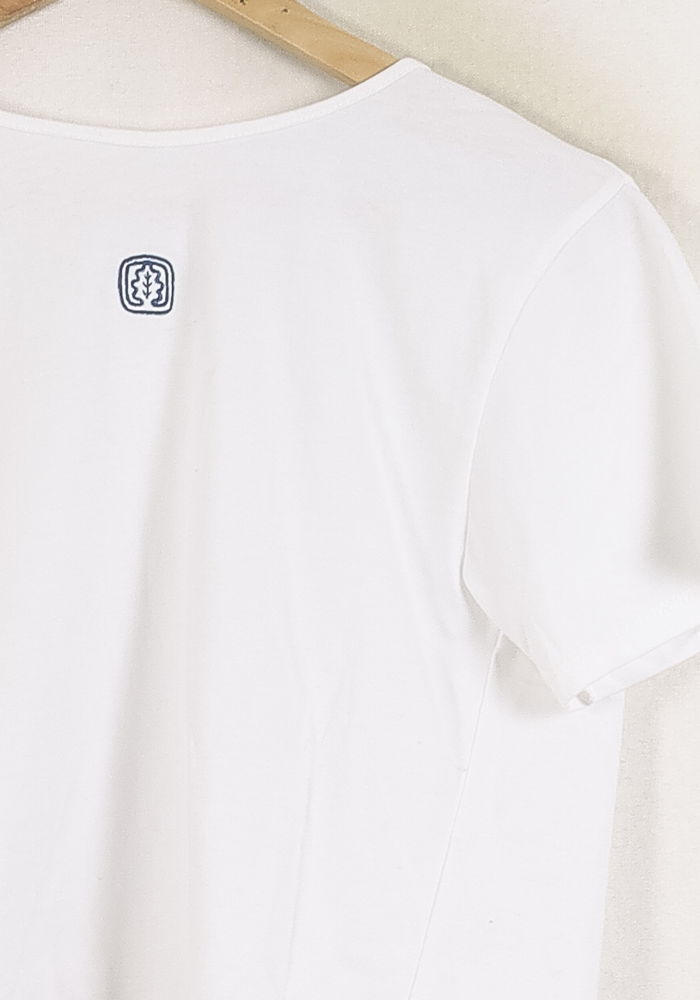T-shirt Blanc - Taille S/36 de la marque Ines de la Fressange Paris | PARAD78162 - Vendu par Paradigme - Image 3