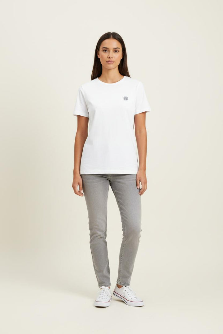 T-shirt Blanc - Taille S/36 de la marque Ines de la Fressange Paris | PARAD78162 - Vendu par Paradigme - Image 1