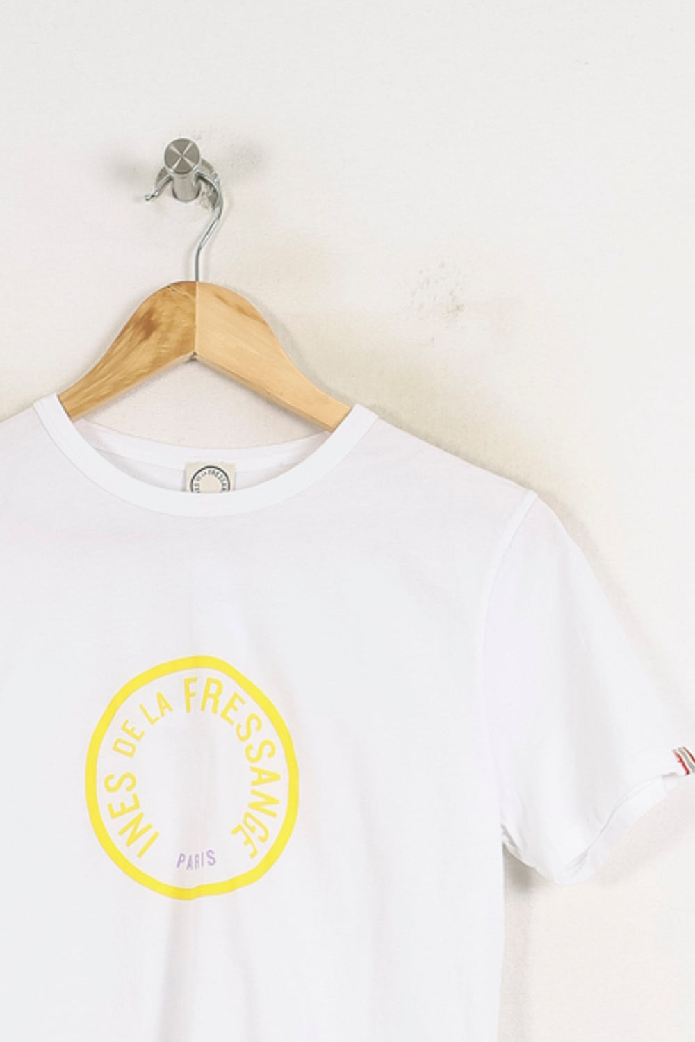 Tee-shirt Blanc - Taille M/38 de la marque Ines de la Fressange Paris | PARAD78163 - Vendu par Paradigme - Image 2