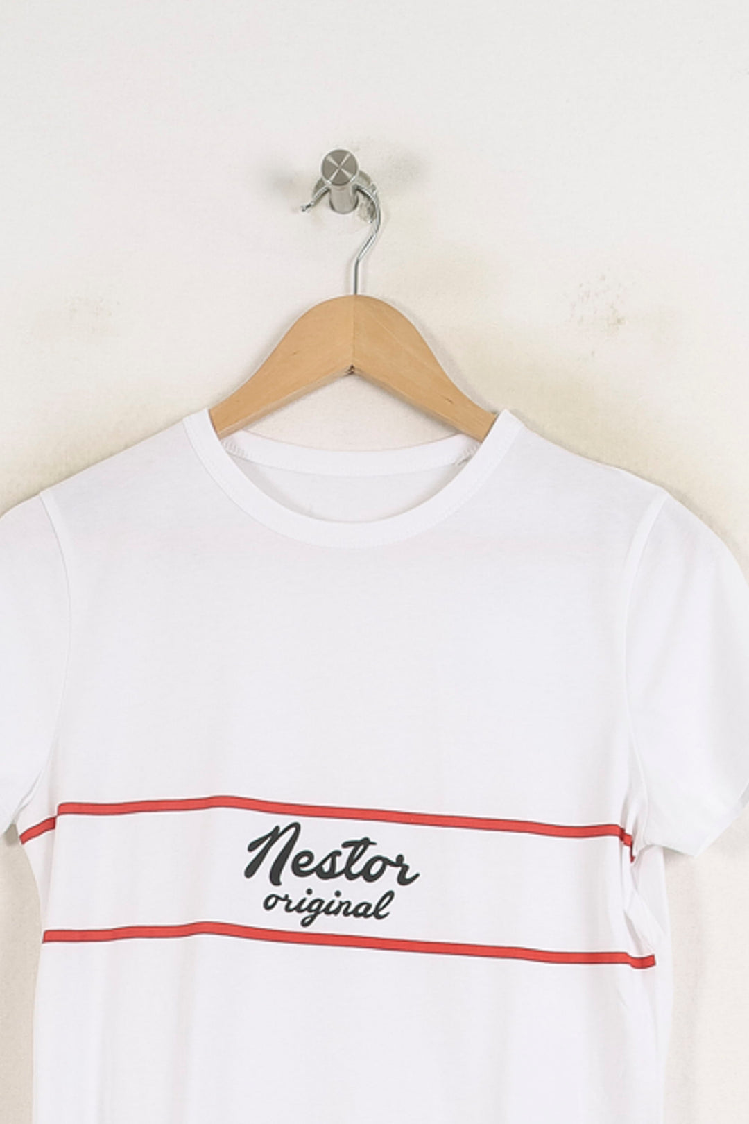 Tee-shirt Blanc et Rouge - Taille S/36 de la marque Ines de la Fressange Paris | PARAD78167 - Vendu par Paradigme - Image 2