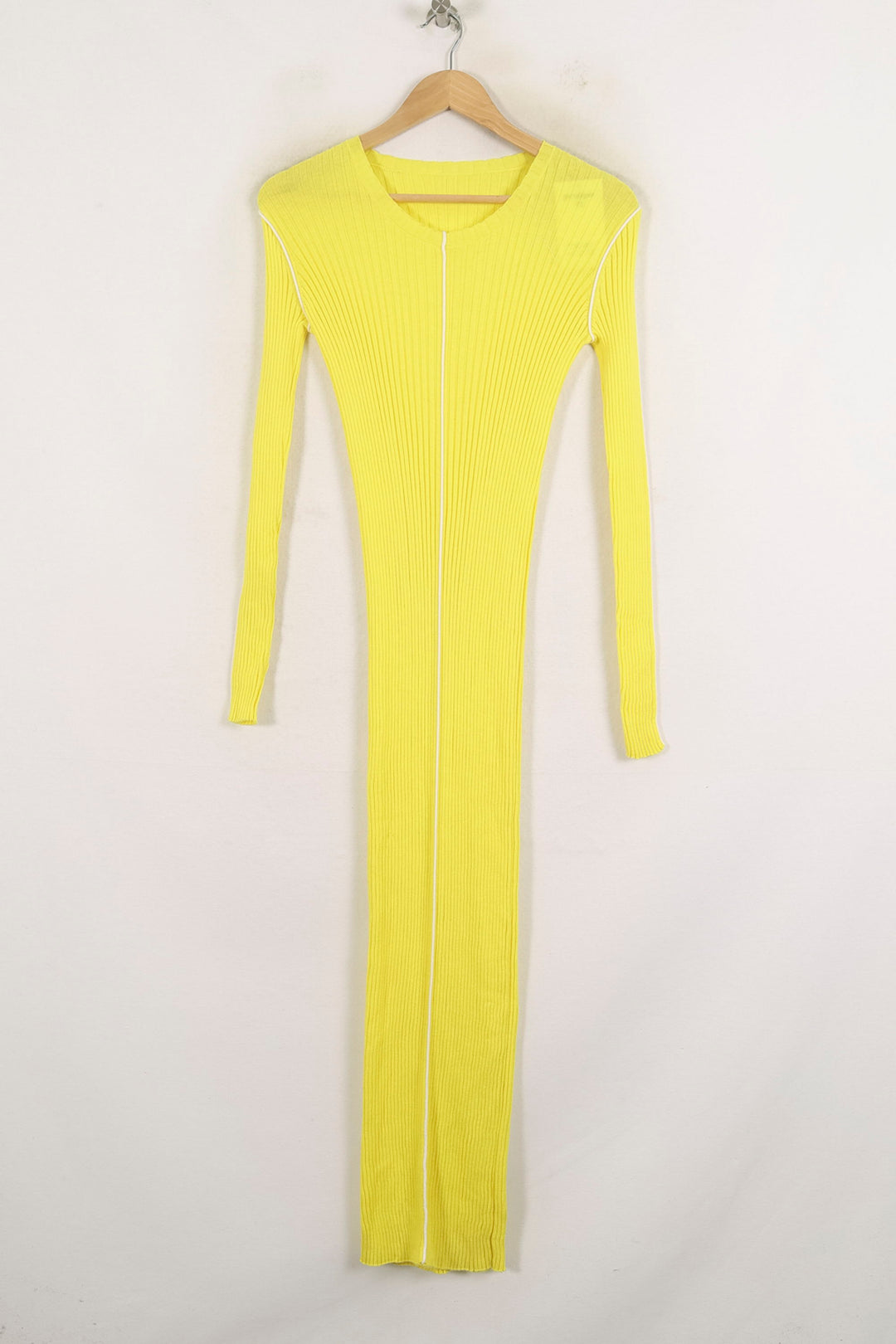 Robe Longue Jaune - Taille S/36 de la marque Ines de la Fressange Paris | PARAD78173 - Vendu par Paradigme - Image 2