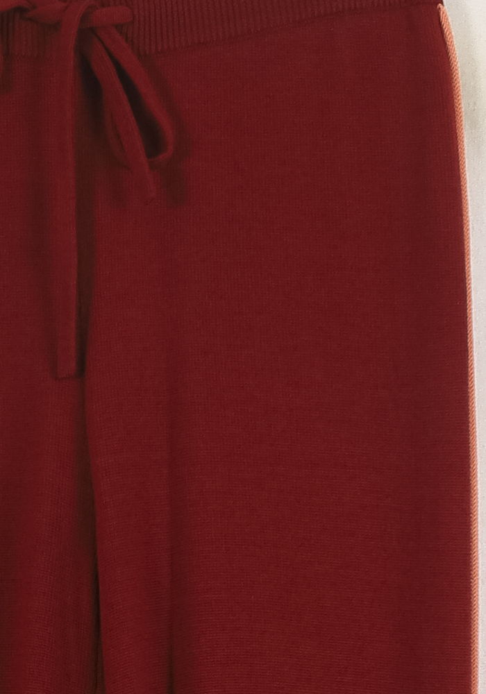 Pantalon Large Bordeaux - Taille S/36 de la marque Ines de la Fressange Paris | PARAD78175 - Vendu par Paradigme - Image 3