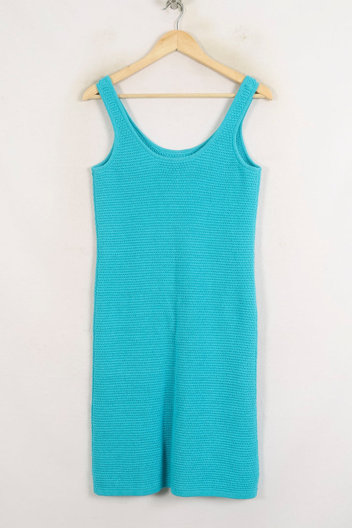 Robe Sans Manches Bleue - Taille S/36 de la marque Ines de la Fressange Paris | PARAD78177 - Vendu par Paradigme - Image 2
