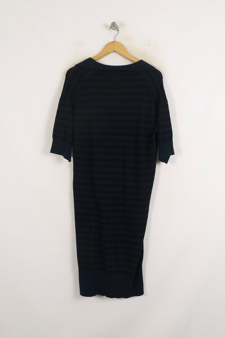 Robe Chemise Bleu - Taille S/36 de la marque Ines de la Fressange Paris | PARAD78179 - Vendu par Paradigme - Image 4