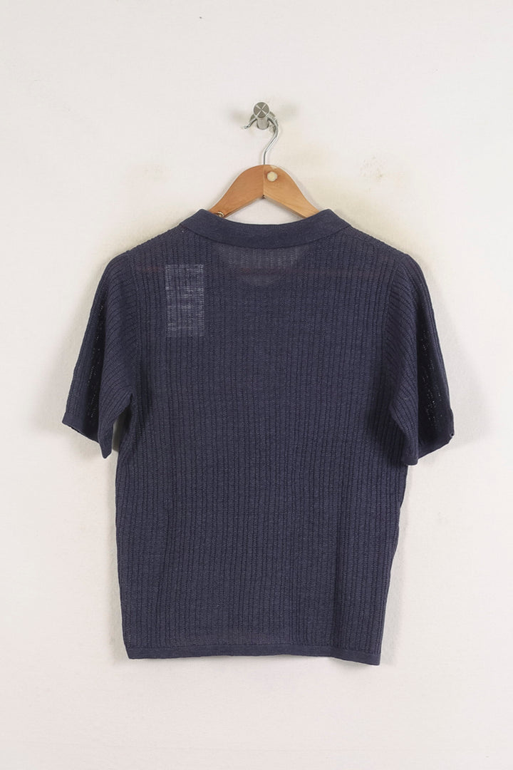 Polo Bleu - Taille S/36 de la marque Ines de la Fressange Paris | PARAD78181 - Vendu par Paradigme - Image 4