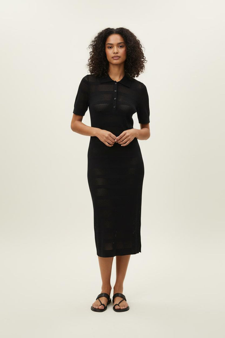 Robe Polo Noire - Taille S/36 de la marque Ines de la Fressange Paris | PARAD78182 - Vendu par Paradigme - Image 1