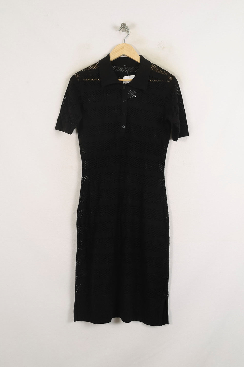 Robe Polo Noire - Taille S/36 de la marque Ines de la Fressange Paris | PARAD78182 - Vendu par Paradigme - Image 2