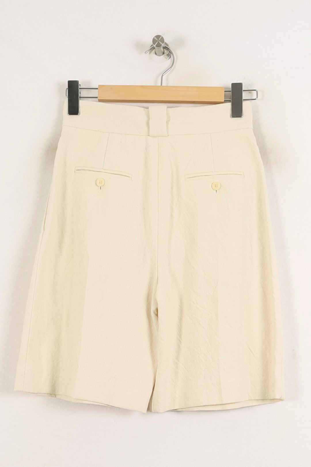 Bermuda Beige - Taille S/36 de la marque Ines de la Fressange Paris | PARAD78184 - Vendu par Paradigme - Image 4