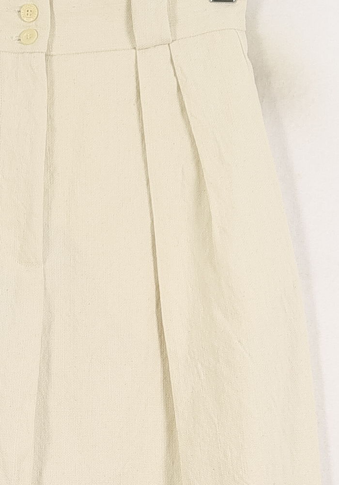 Bermuda Beige - Taille S/36 de la marque Ines de la Fressange Paris | PARAD78184 - Vendu par Paradigme - Image 3
