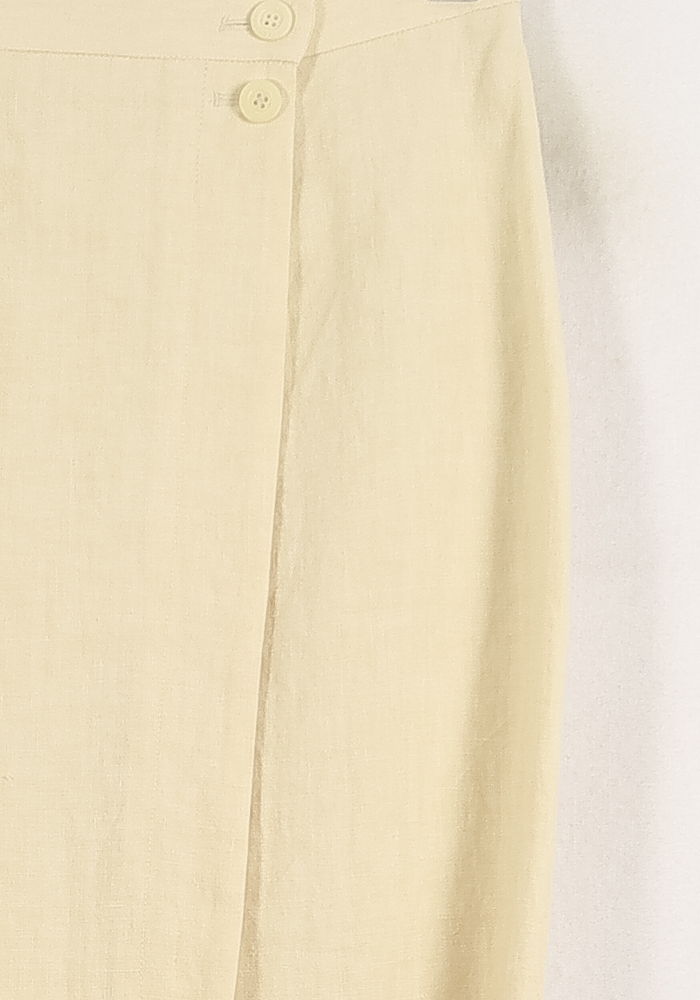 Jupe Longue Beige - Taille S/36 de la marque Ines de la Fressange Paris | PARAD78185 - Vendu par Paradigme - Image 3