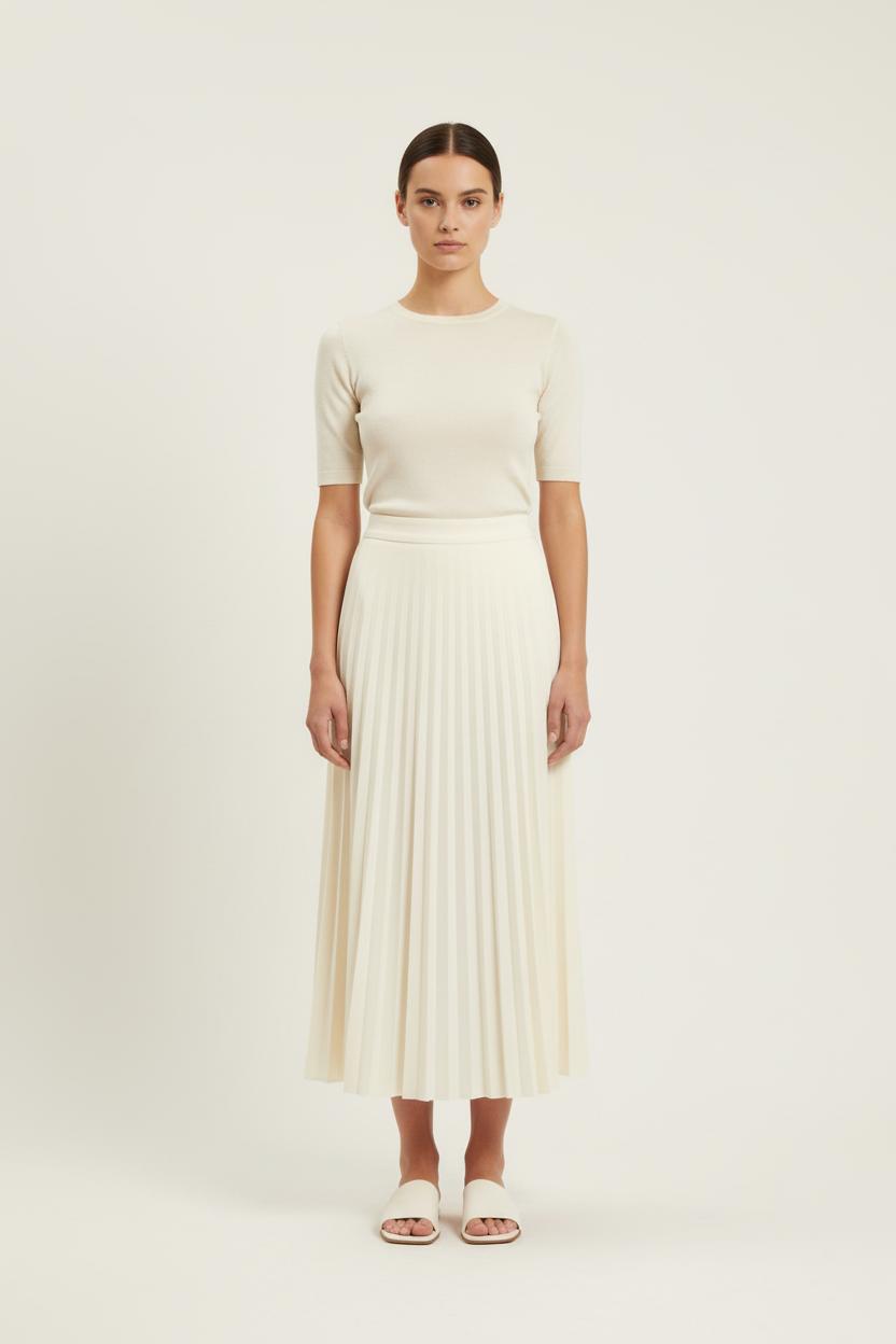 Jupe Longue Blanche - Taille S/36 de la marque Ines de la Fressange Paris | PARAD78186 - Vendu par Paradigme - Image 1